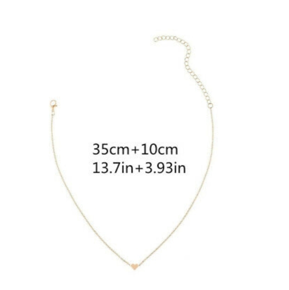 NWT 925 SILVER HEART CHOKER - Picture 5 of 6